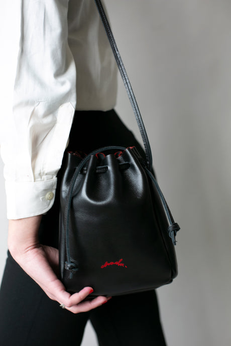 Tilda Saddle Bag en Negro - Chachastudio®
