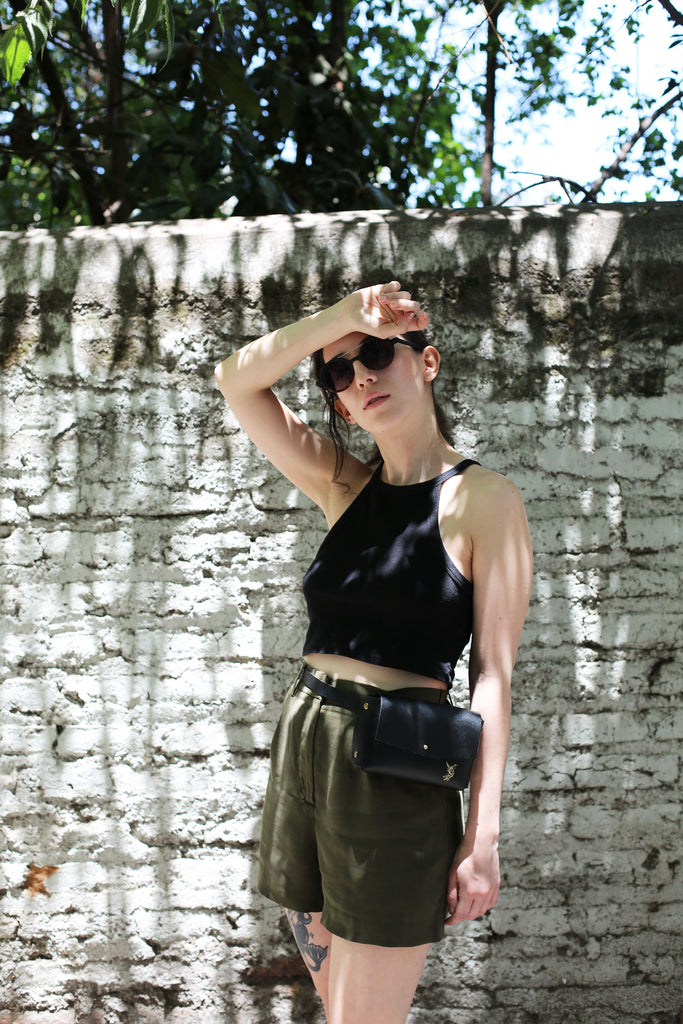 Chloe Beltbag Negro - Chachastudio®