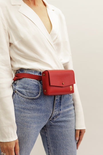 Chloe Beltbag Bermellón - Chachastudio®