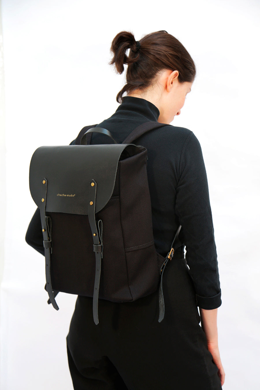 Hunter Mochila en Negro – Chachastudio®