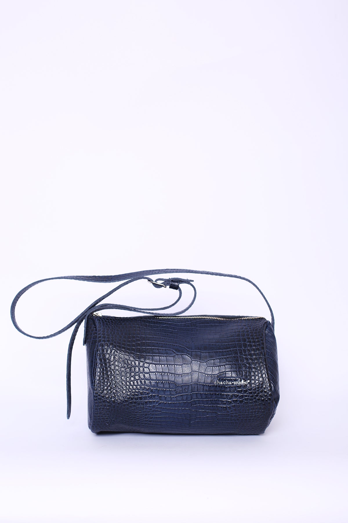Único: Bucket Circular Croc Navy