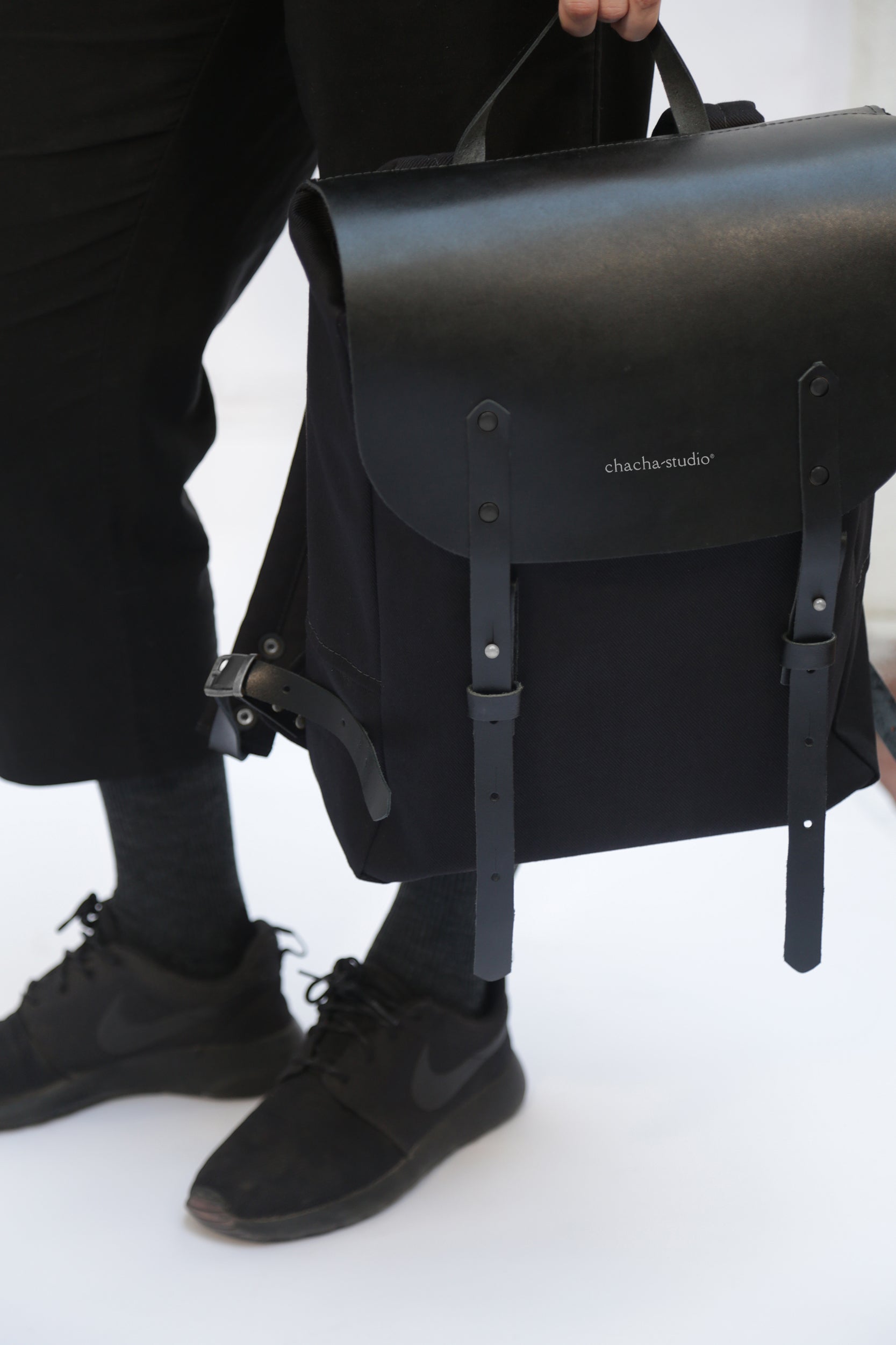 Hunter Mochila en Negro – Chachastudio®