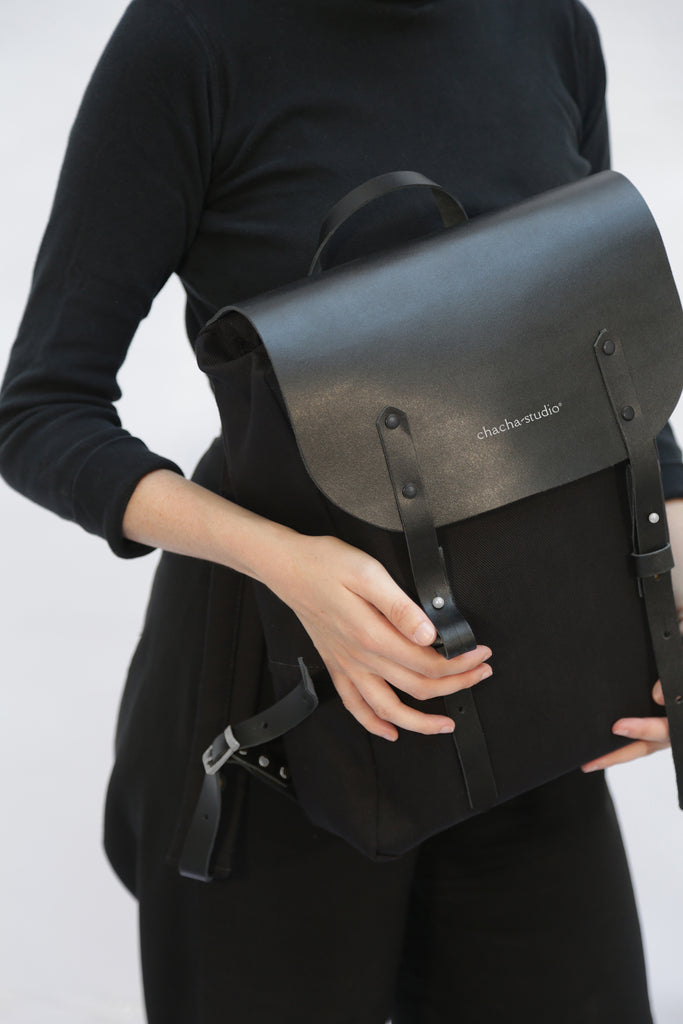 Hunter Mochila en Negro - Chachastudio®